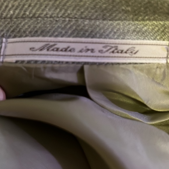 Skas Fifth Ave Ermenegildo Zegna unlined linen blend blazer sport coat. Size 48 - Picture 11 of 12